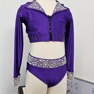 Beautiful and Elegant Dance costume custom made size Child L